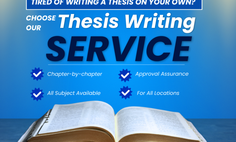 PhD Thesis Writing Service