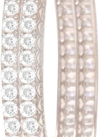 diamond single line bangles