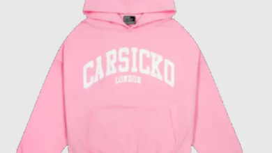 CARSICKO LONDON CLASSIC HOODIE (PINK)