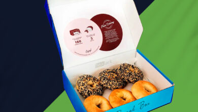 Custom bagel boxes