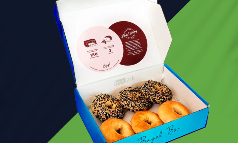 Custom bagel boxes