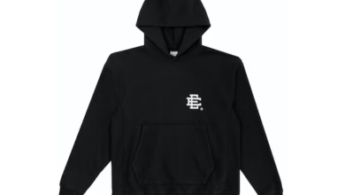 Eric Emanuel EE Basic Hoodie Black And White