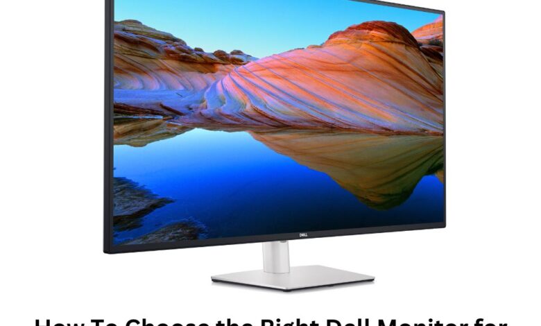 How To Choose the Right Dell Monitor for 4K Editing