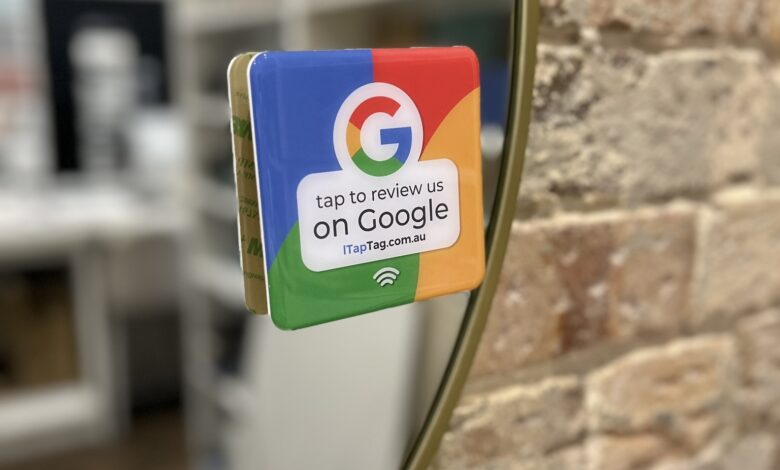 Google Review NFC Card