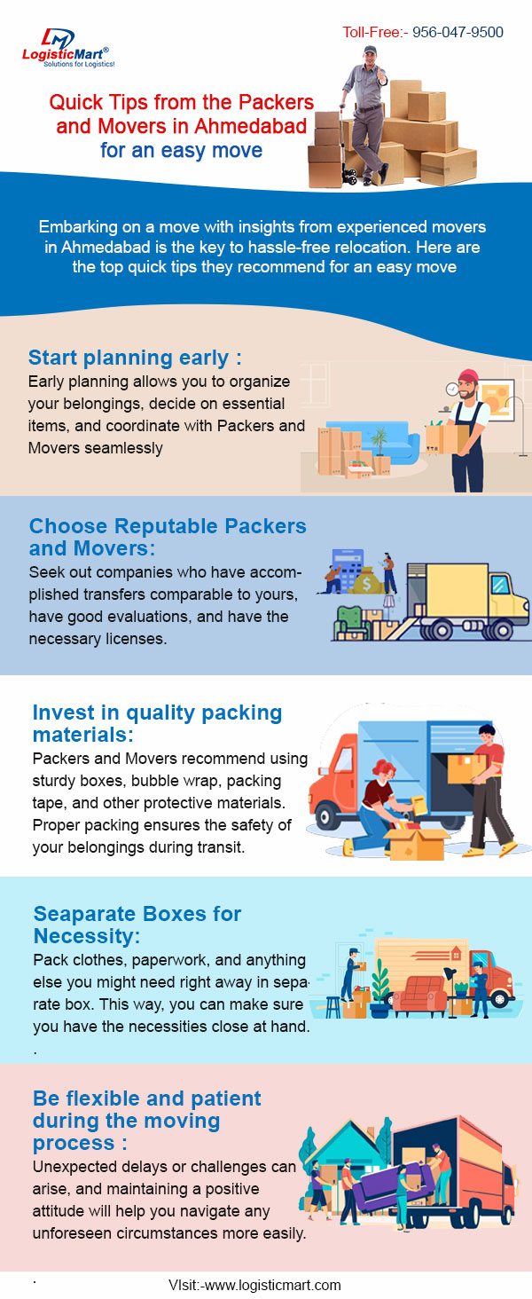 Packers and Movers in Ahmedabad