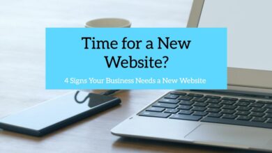 Signs Your Business Needs a New Website