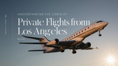 Understanding the Costs of Private Flights from Los Angeles