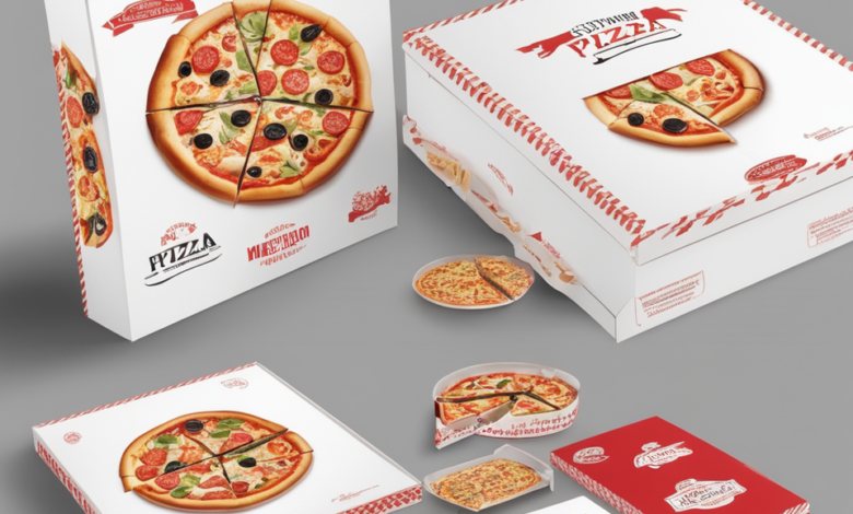 Custom printed pizza boxes