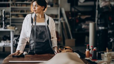 leather apron for welding