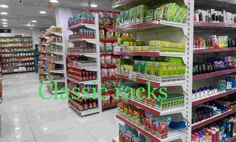 supermarket racks manufacturer