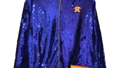 Astros Sequin Jacket