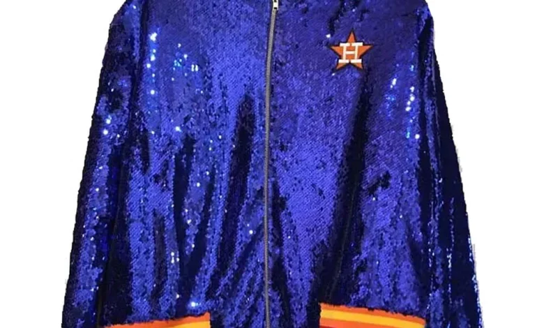 Astros Sequin Jacket