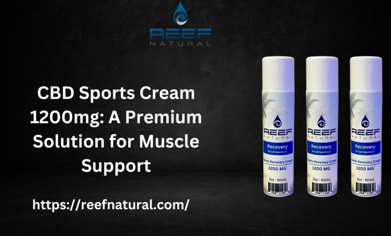 CBD Sports Cream 1200mg