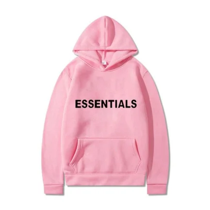 Casual Chic: How to Style the Pink Essentials Hoodie