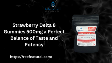 Strawberry Delta 8 Gummies 500mg