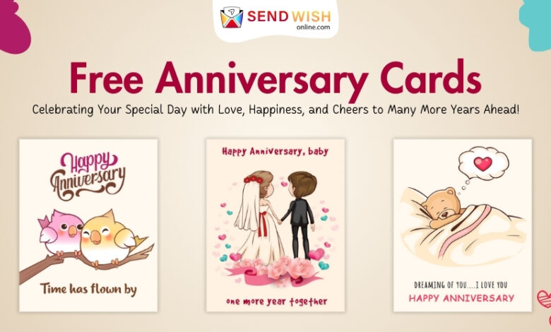 free anniversary greeting cards