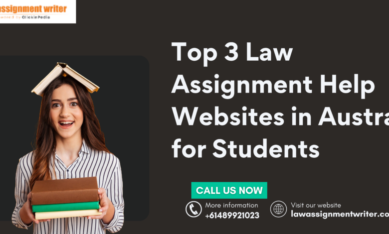 Law Assignment Help In Australia