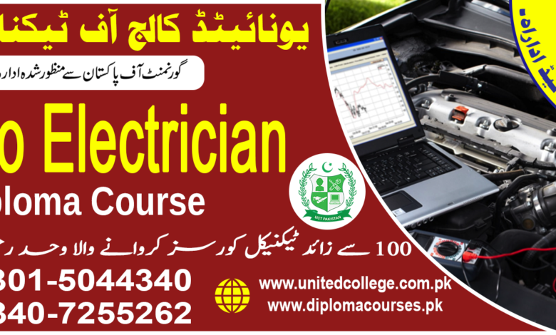 Auto Electrician Course In Rawalpindi