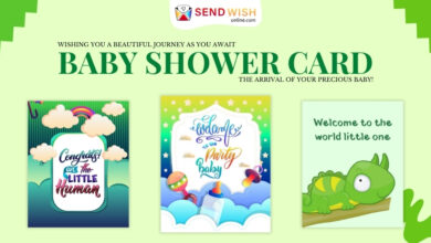 Baby shower cards