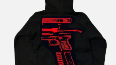 Billionaire Studios In Glock We Trust Hoodie Black Red