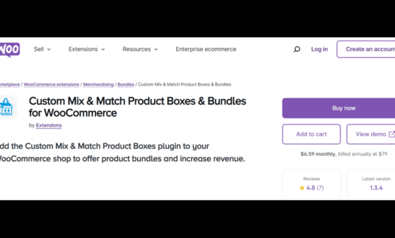 WooCommerce Mix and Match