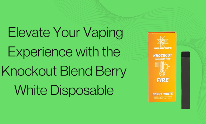 Berry White Disposable Vape