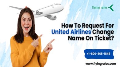 United Airlines change name on ticket