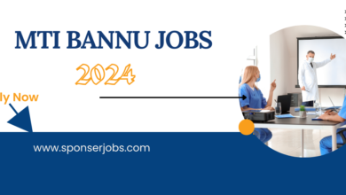 MTI Bannu Jobs 2024 Guide by Sponsorship