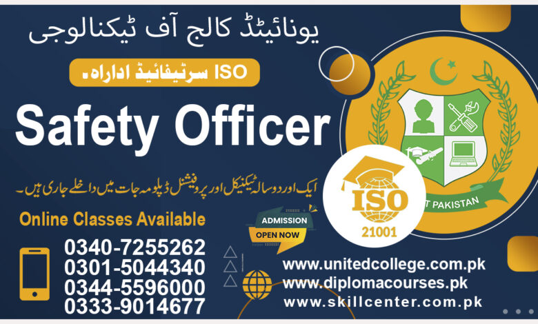 Safety Officers Course in Rawalpindi