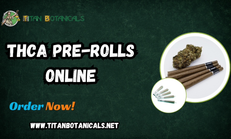 THCA pre-rolls online