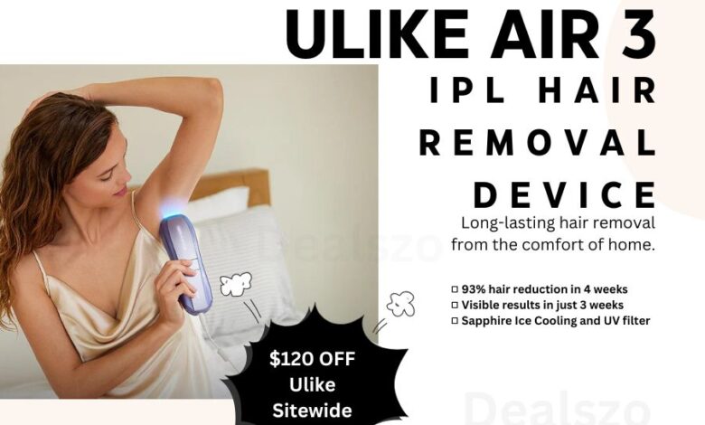 Ulike Air 3 IPL Hair Removal Device