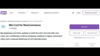 WooCommerce Mini Cart