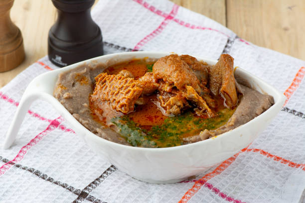 West African Amala Plate