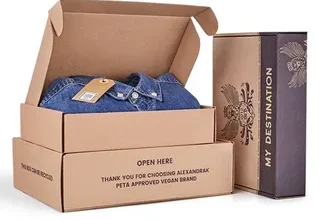 Custom Apparel boxes