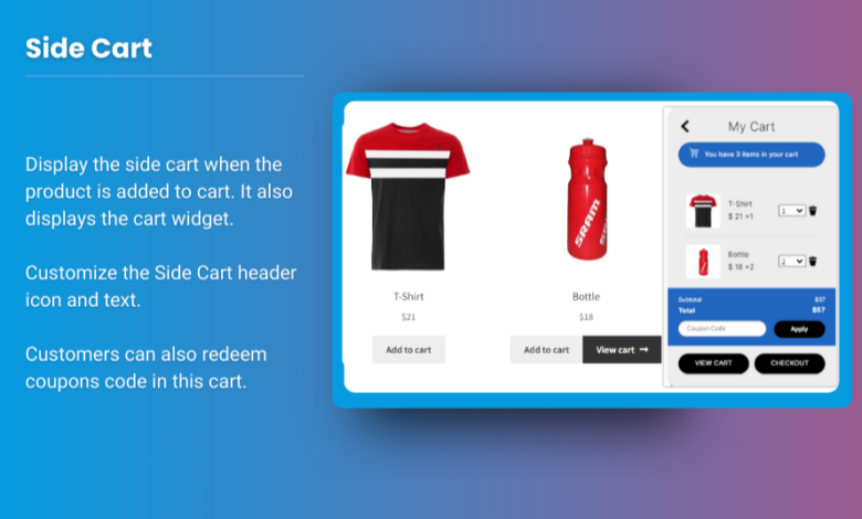 woocommerce mini cart plugin