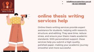 online thesis writing services help